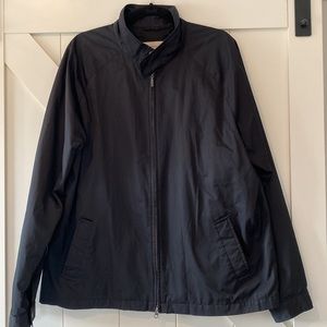 Mens Black Merona Nylon Jacket